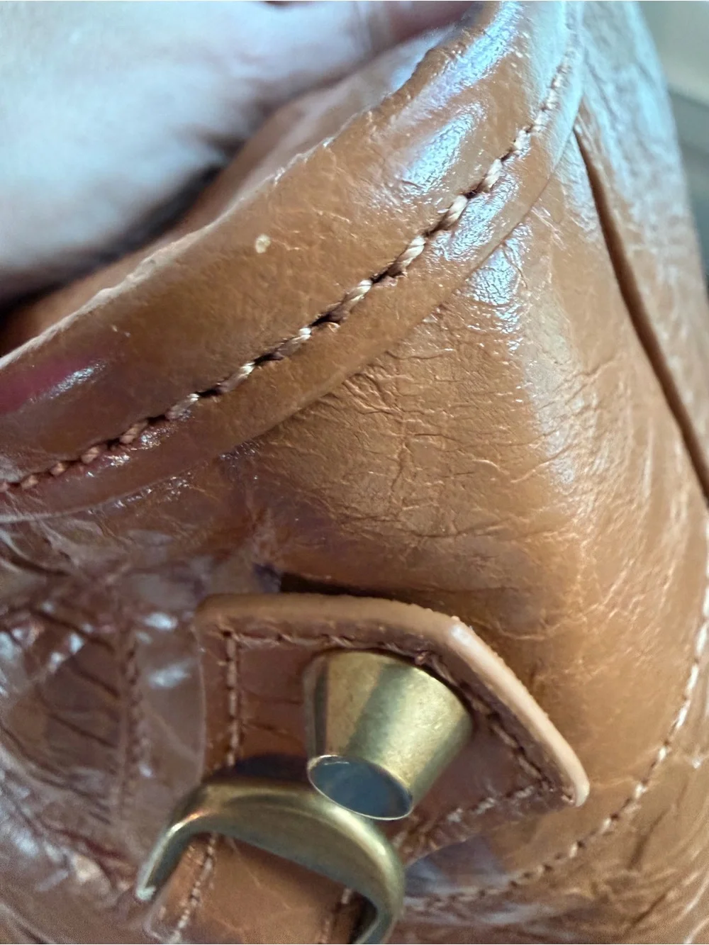 Balenciaga LE CITY BAG MEDIUM IN CAMEL